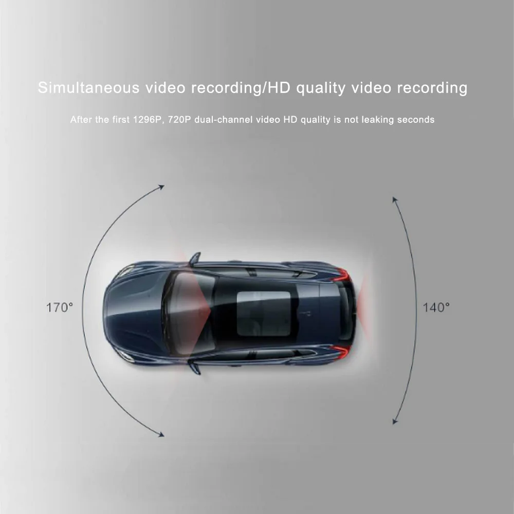 Автомобильный скрытый видеорегистратор wifi HD 1920*1080 360 панорамный gps ночного видения HD wifi 360 градусов скрытый с экраном автомобильная камера