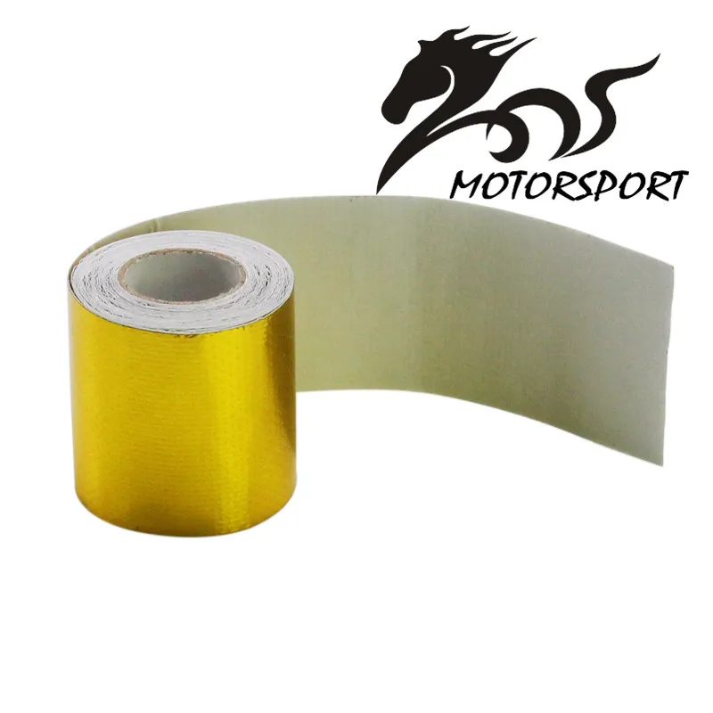 2 &quotx 5 метров рулон самоклеящийся отражающий золотой барьер для теплоизоляции