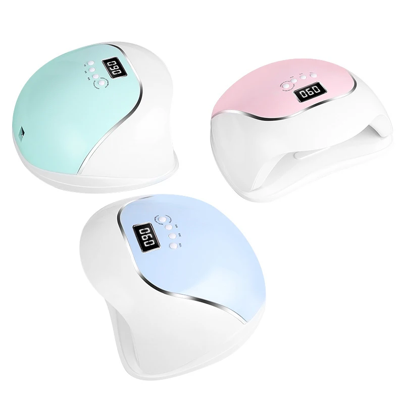 

SUN BLUE QUE V5 120W Nail Dryer Ultraviolet Ice Lamp For Drying Gel Polishing 10/30/60/99s Timer Auto Induction Manicure Tool