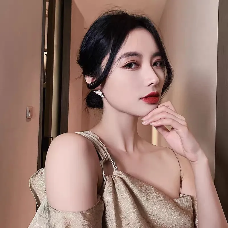 Новинка 2021 серьги с крыльями ангела индивидуальные простые темпераментные