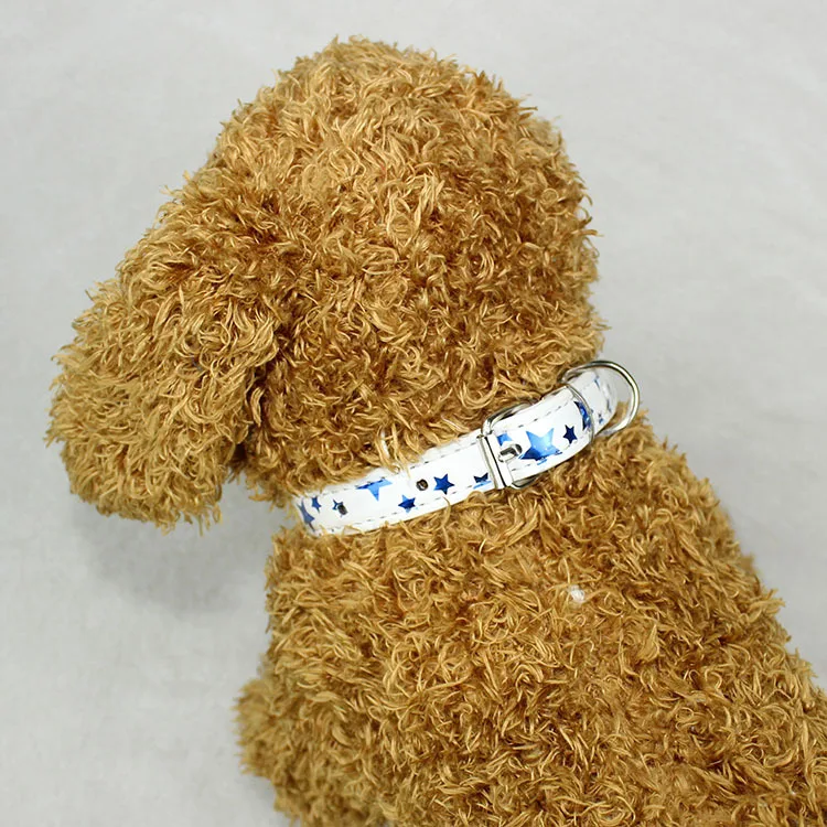 Новый ошейник из искусственной кожи для домашних животных популярная звезда