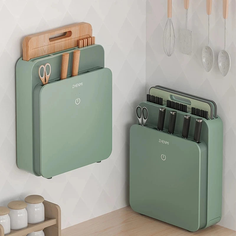 Держатель для ножей Xiaomi с УФ-дезинфекцией многофункциональная рама хранения