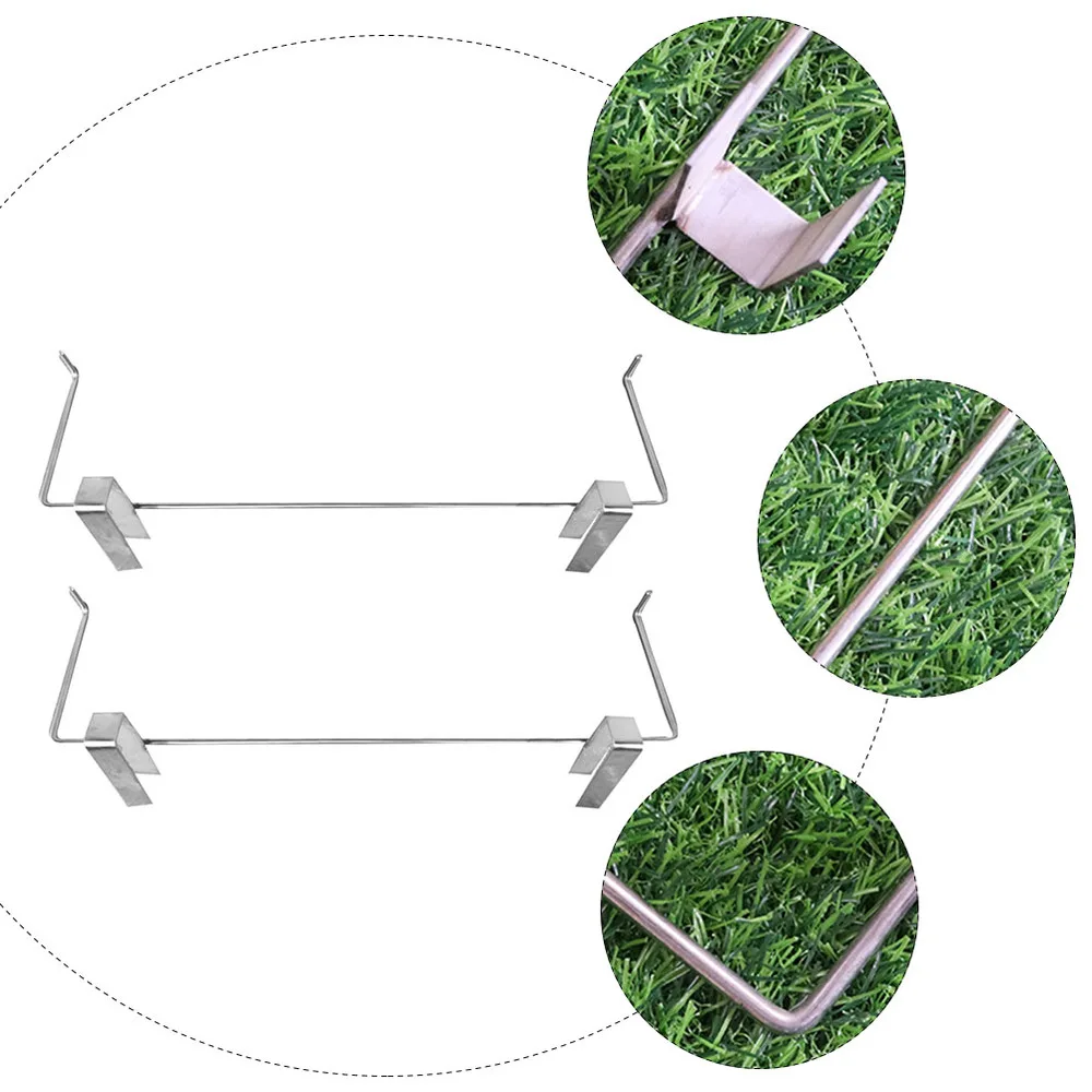 

2pcs Practical Bee Hive Storage Shelf Stainless Steel Rack Beehive Accessories