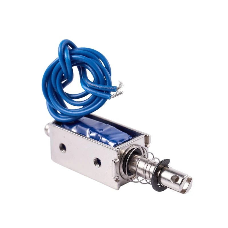 Solenoid electric solenoid type push / pull 10 mm DC 12 V 2.1 kg force | Обустройство дома