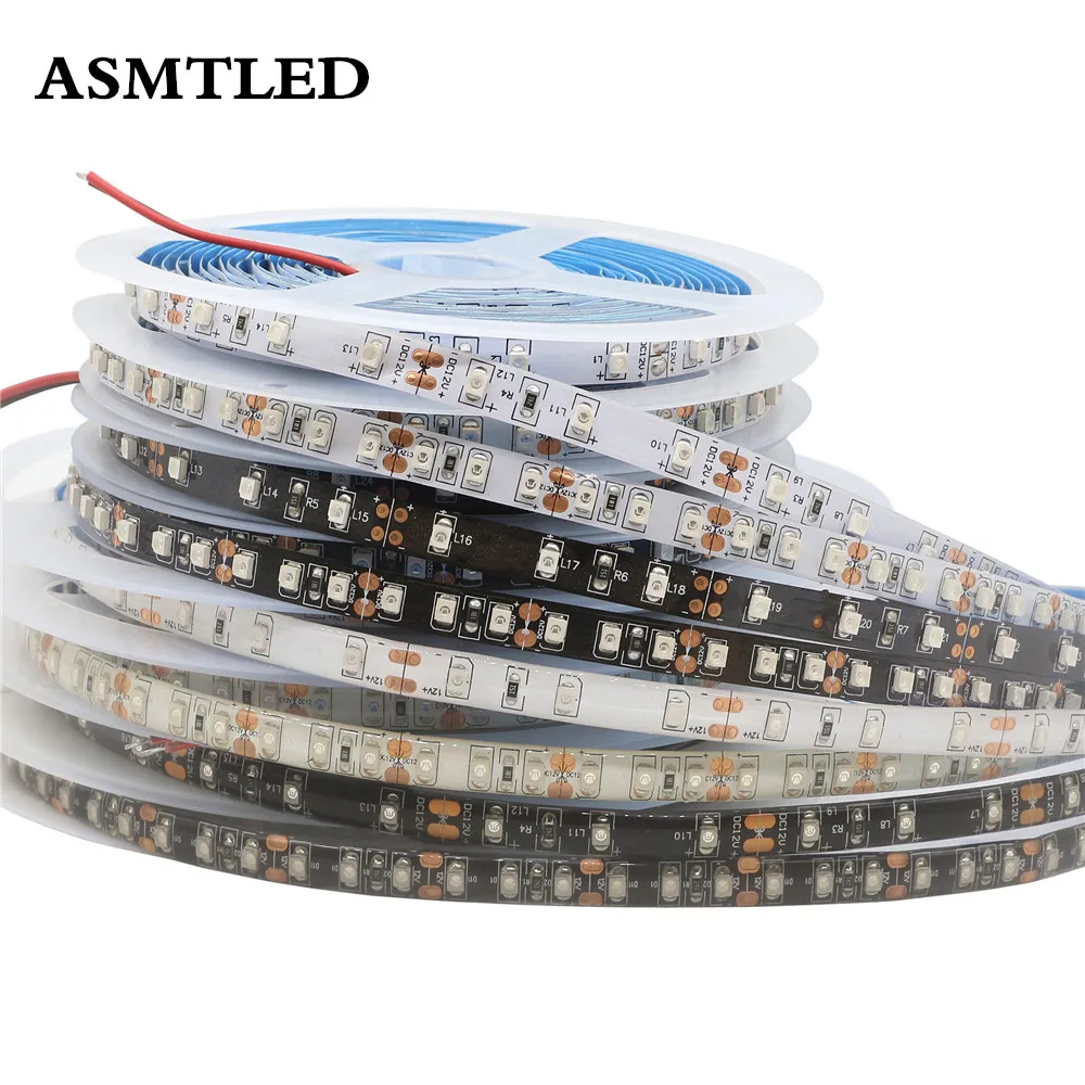 DC 12V 3528 SMD УФ светодиодный полосы светильник 60 s/m 120 395 405nm ультрафиолетовым