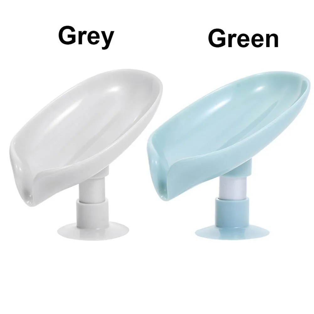 

Non-slip Soap New Household Soap Dish Creative Draining Non-perforated Soap Holder Toilet Soap Box V-shaped Drain Design