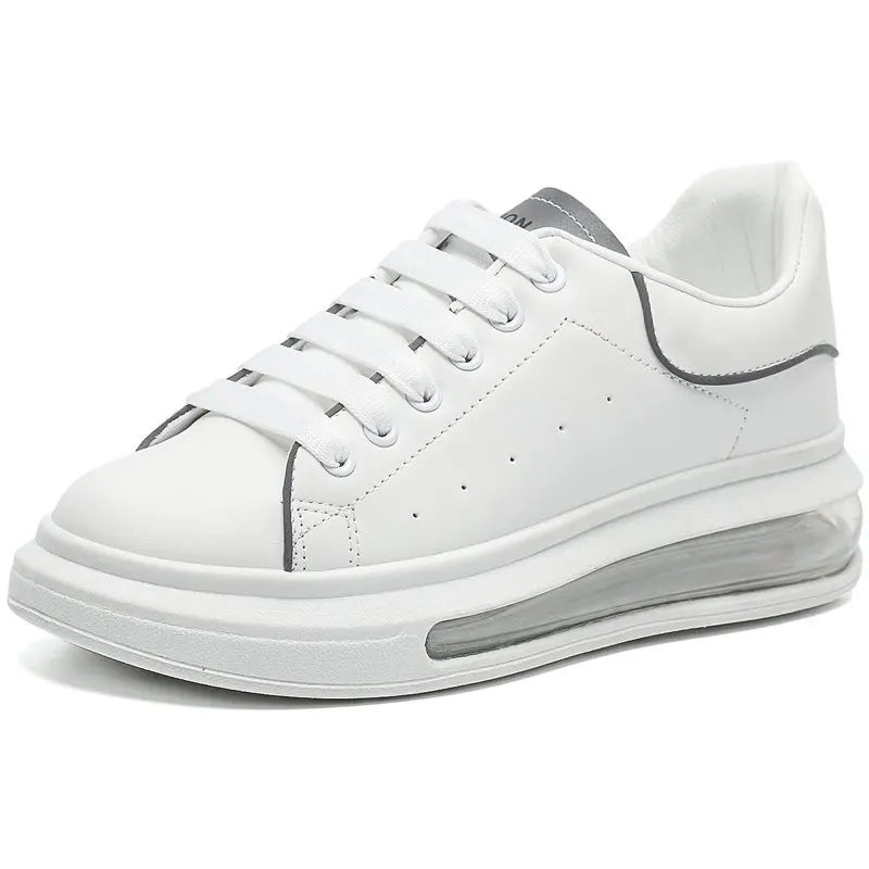 

2021 Couple Chunky Casual Shoes White Shoes Shoes Woven Round Toe All-match Sports Shoes Trend Outdoor Breathable Hiking Shoes