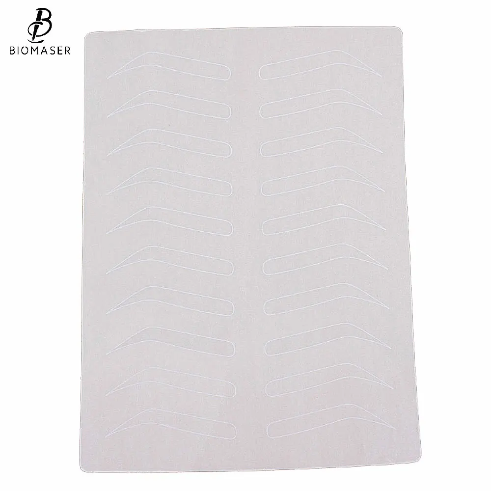 1/3 шт. Тату для практики кожи двойной Перманентный макияж тату начинающих кожа