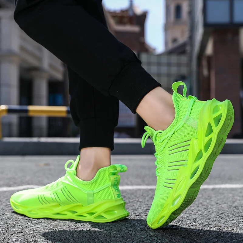 

Zapatos De Hombre 2020 Summer Breathable Men's Shoes Mesh Men Air Sneakers Running Shoe