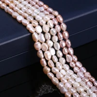 irregular freshwater pearl loose beads 6 7 mm for diy bracelet earring necklace sewing craft jewelry accessory