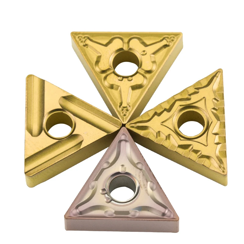 

10pcs TNMG160404 160408 Carbide Insert External Turning Tool Triangular TNMG R-S/L-S Blade Stainless Steel Cutter CNC Lathe