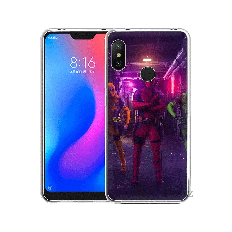 Чехол для мобильного телефона Xiaomi Redmi Note 4 4X 3 5 6 7 Pro 5A жесткий чехол Deadpool | Мобильные