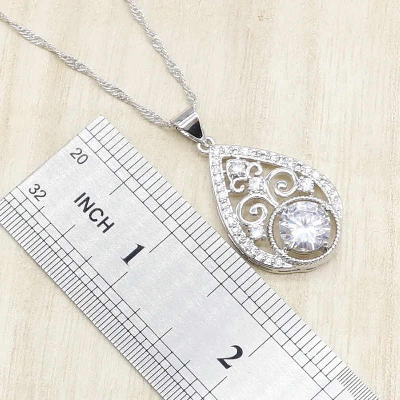 Женский ювелирный комплект из колье и серёг с браслетом|Ювелирные наборы для