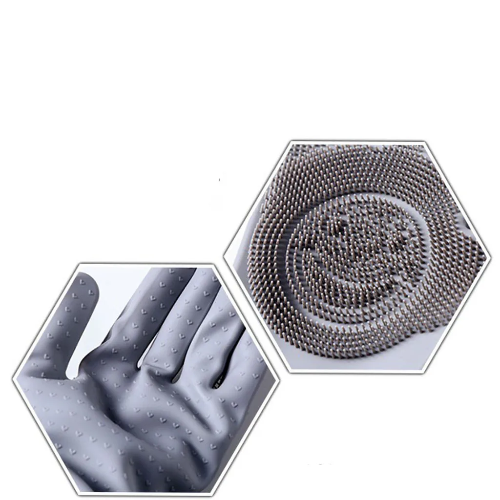 

Unisex 1Pair Dishwashing Cleaning Gloves Women Men Household Kitchen Clean Tool Glove Touch Screen Fingerless Gloves
