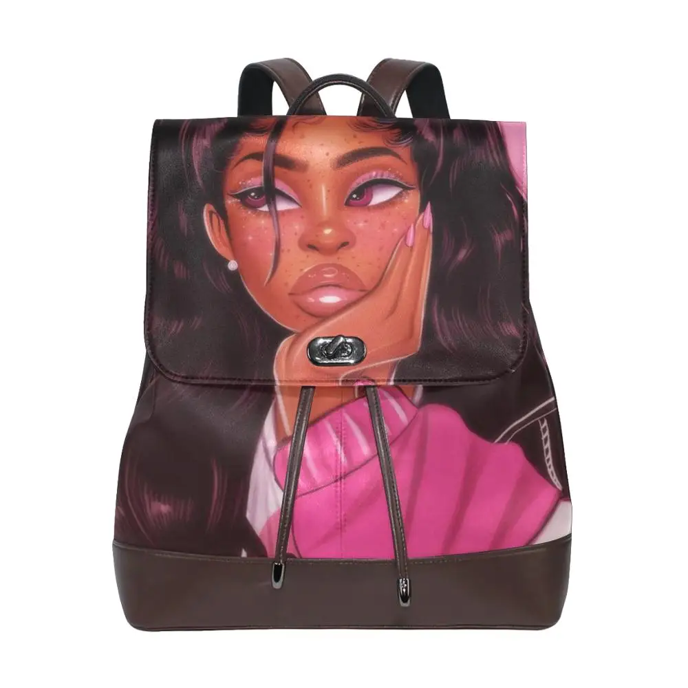 Сумки для женщин 2020 новый модный Дамский рюкзак из искусственной кожи афро