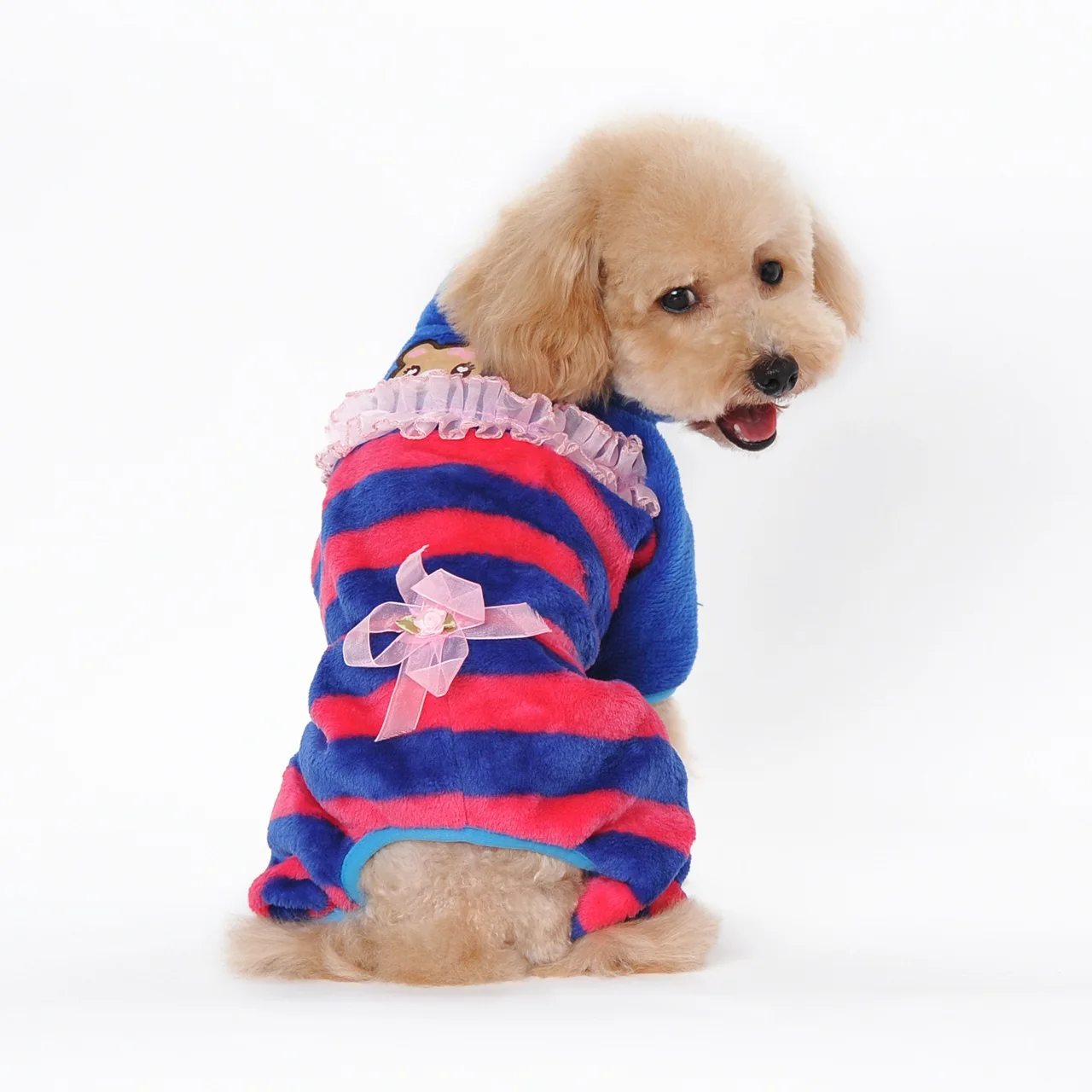 Одежда для собак зимняя Коралловая бархатная одежда домашних животных Пижама