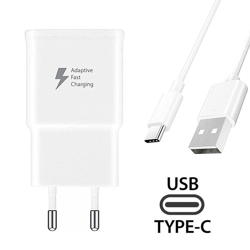 Адаптивное быстрое зарядное устройство USB быстрый адаптер типа C кабель для Samsung