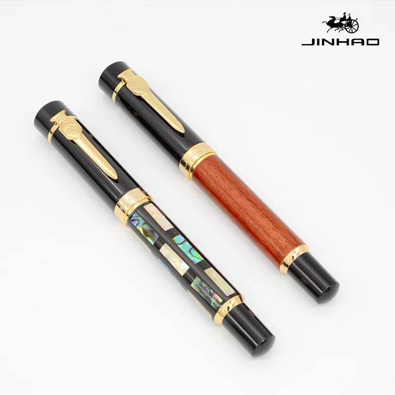 

Jinhao fountain pen 650-A high-end business retro gift gift calligraphy signature writing pen replaceable ink Pen