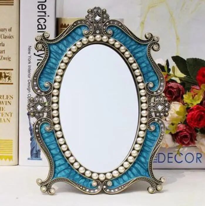 Лидер продаж s модная новинка Европейское винтажное зеркало принцесса