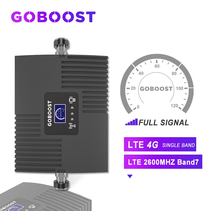 Усилитель сотового сигнала GOBOOST LTE 4G репитер 2600 МГц GSM ретранслятор | Мобильные