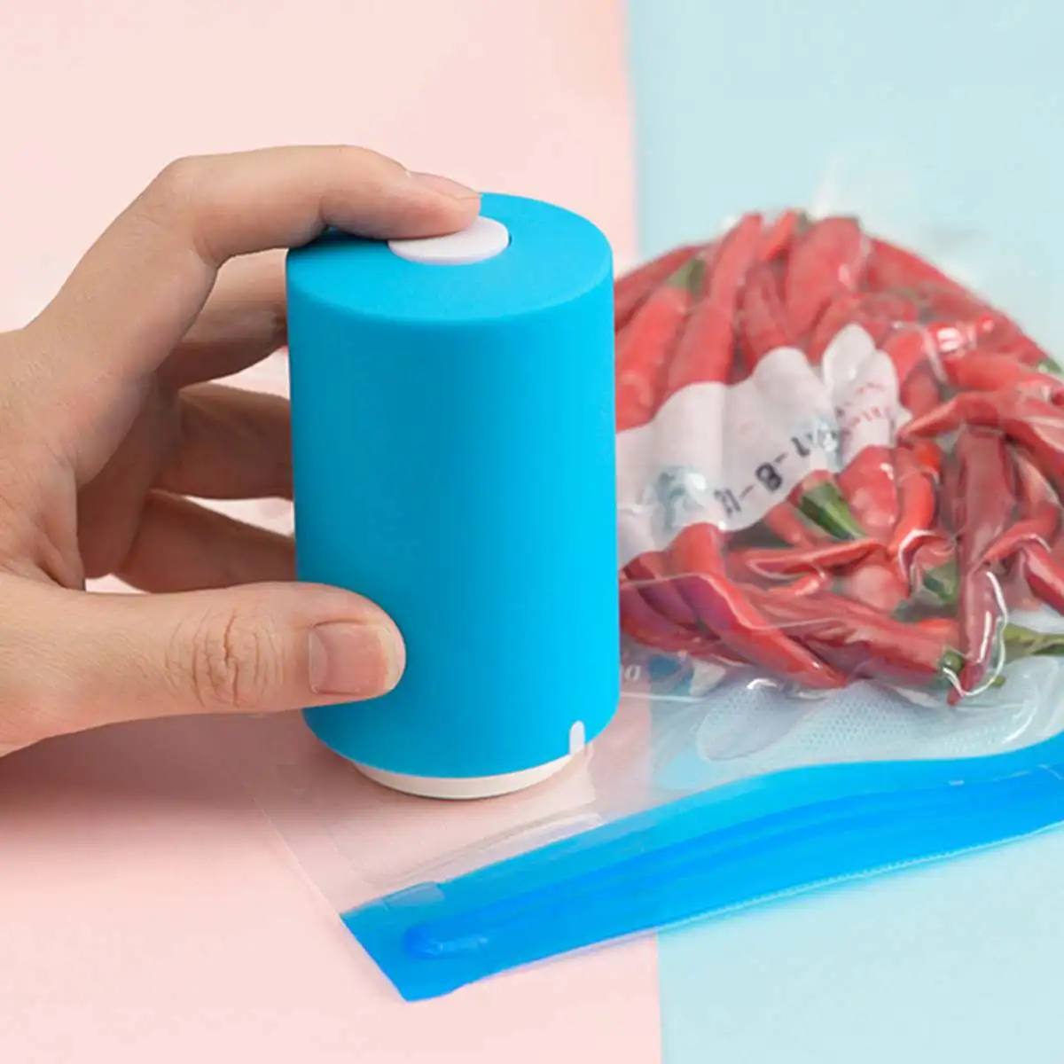 Портативный мини USB ручной пищевой вакуумный упаковщик упаковочная машина