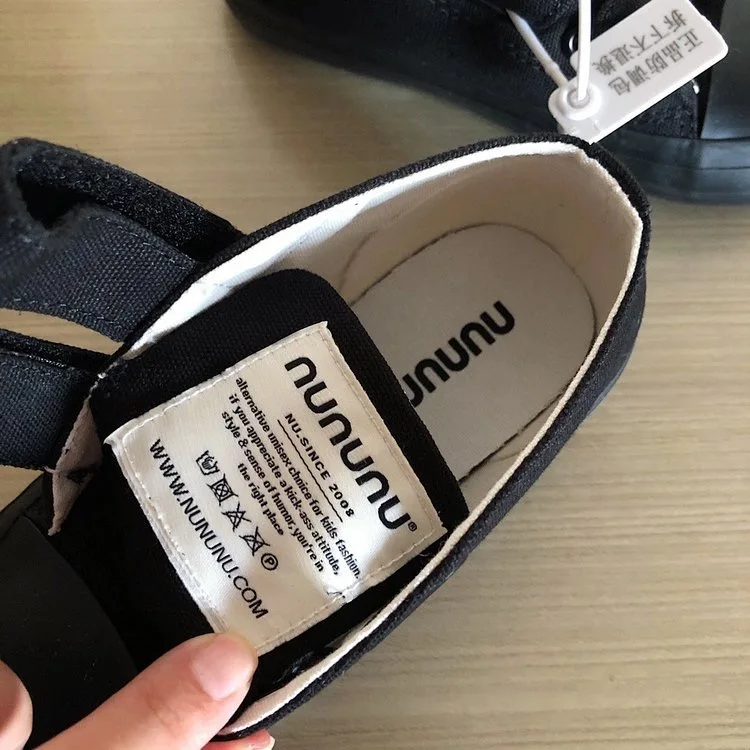 

2021 NUNUNU Children's new canvas shoes