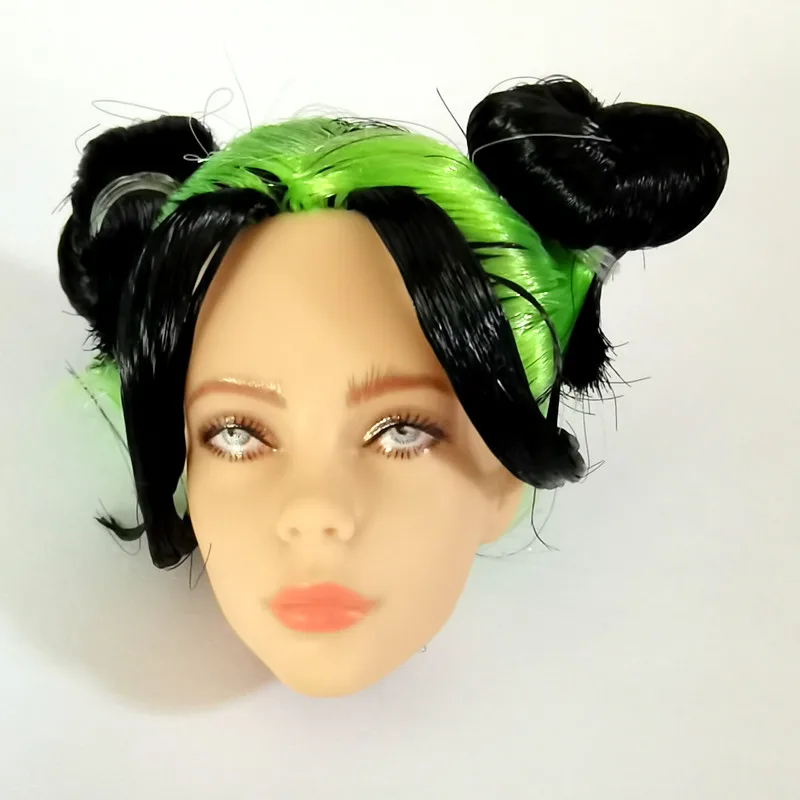 

Doll Head Replacement for 10.5" Billie Eilish Doll LA Live Bad Guy