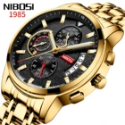 NIBOSI мужские часы Relogio Masculino Топ бренд класса люкс Reloje часы мужские модные спортивные Кварцевые водонепроницаемые деловые мужские часы