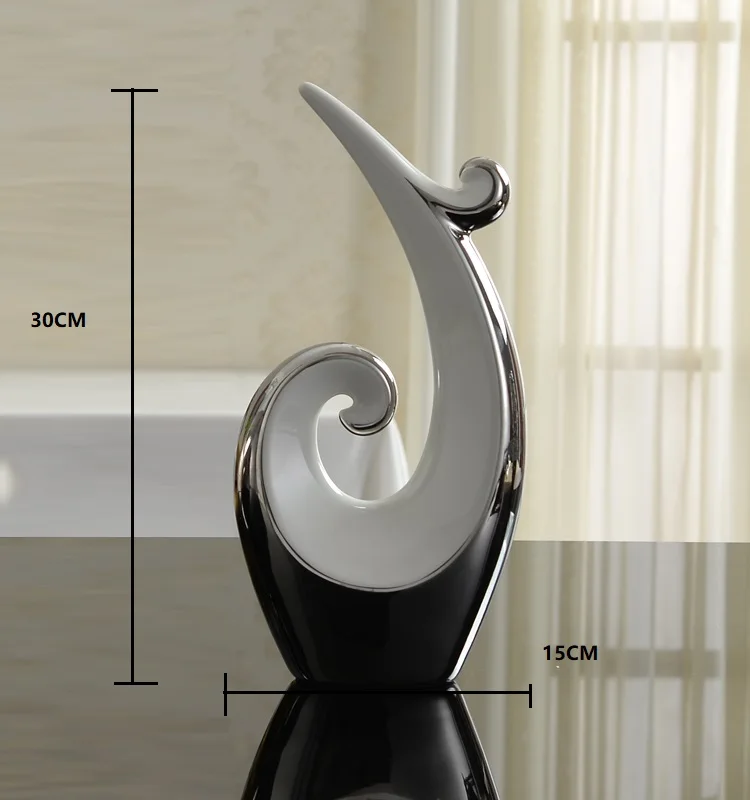 

THINKEASY Home Decor Ceramic Crafts Creativity Wedding Decoration Lovers New Year Gift W3905