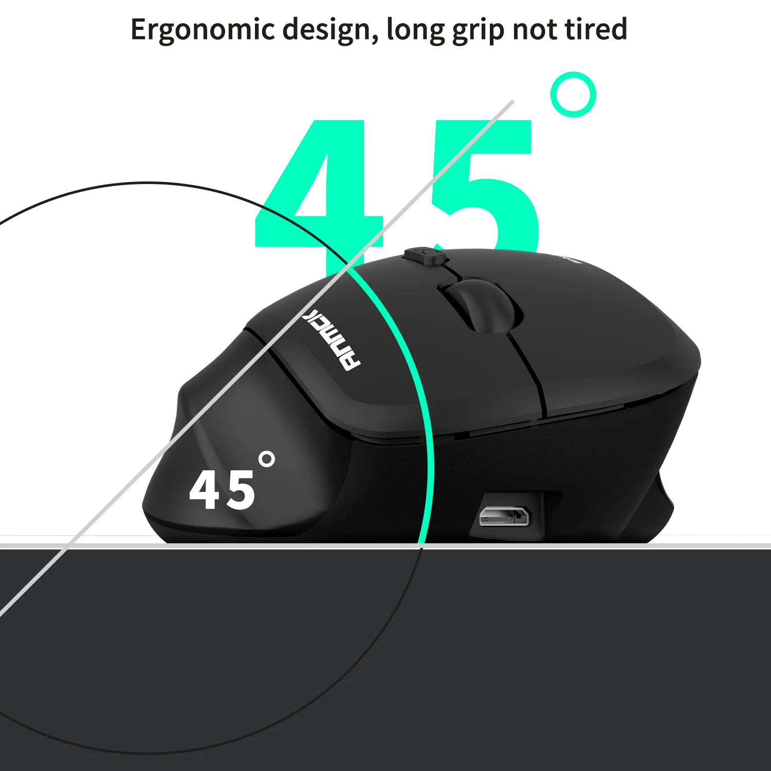 Anmck 2.4G Wireless Gaming Mouse Office Business Silent Mini Optical Mice USB Rechargeable Ergonomic For Laptop PC Gamer | Компьютеры и