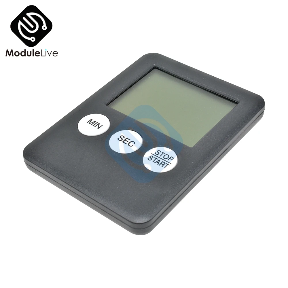 1 шт. Магнитная большая фотолампа с громким будильником обратный отсчет вверх и