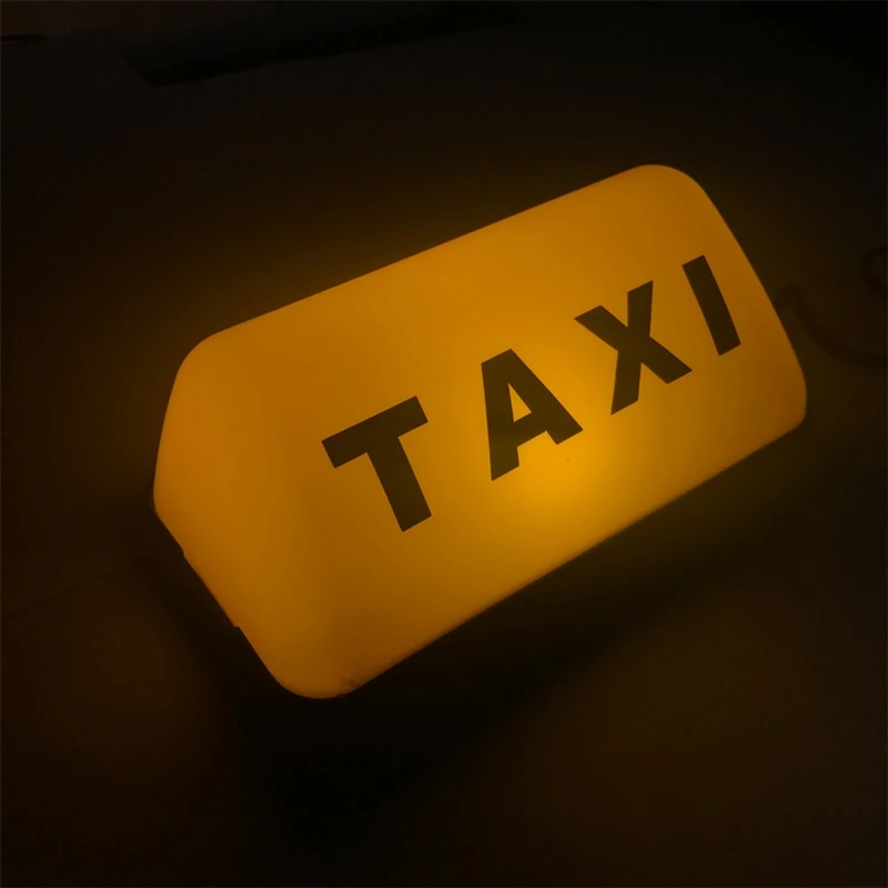 TAXI Led Indicator Light Sign LED Day Car Daytime Running Lights DC 12V 3W Auto Driving Roof Top Cab Styling | Автомобили и