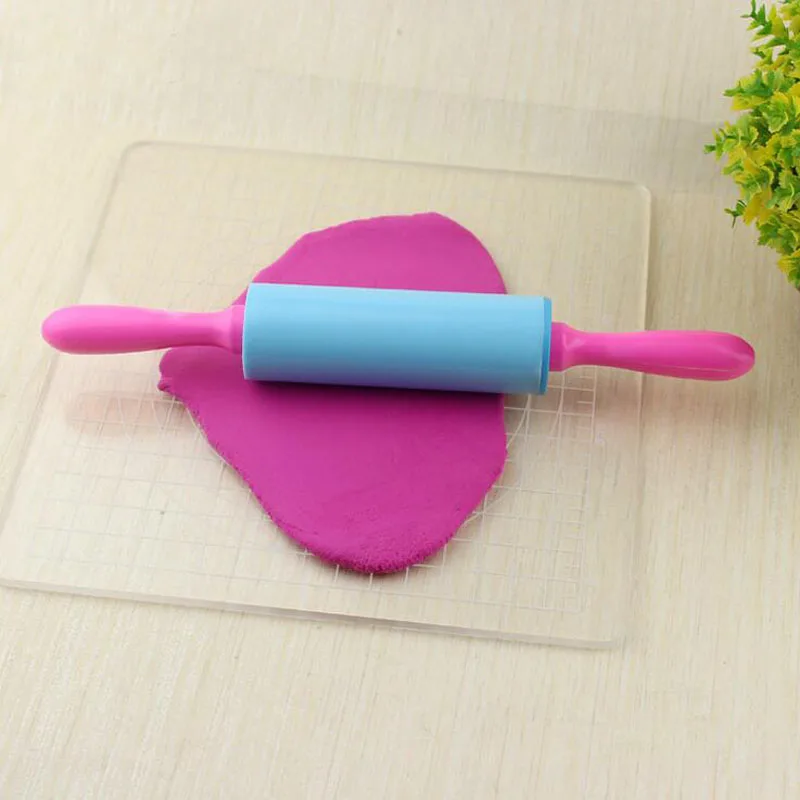 

New DIY Playdough Mold Rolling Pin Stick Tool Children's Toys