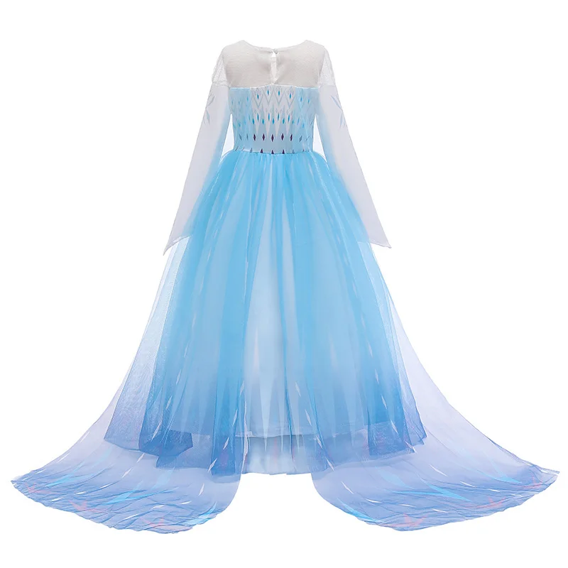 2020 осеннее новое платье принцессы для девочек костюмы косплея детские платья +