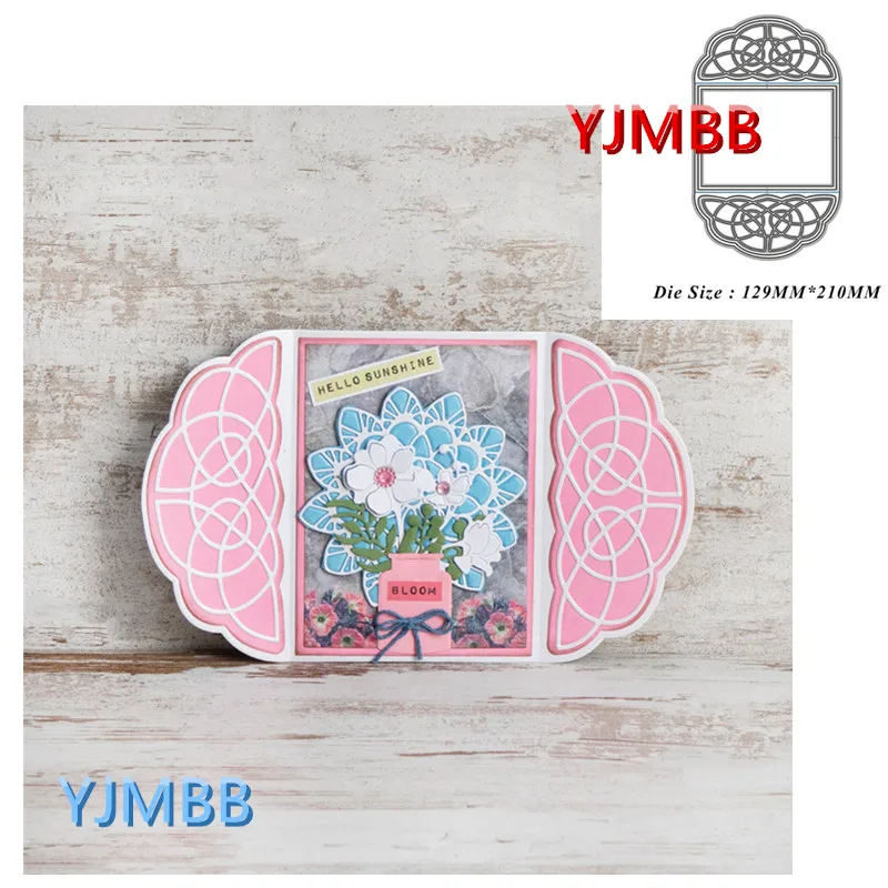 

YJMBB Новый разный фотоальбом поздравительные открытки #1 металлические пресс-формы для скрапбукинга альбома бумаги «сделай сам» открытки ре...