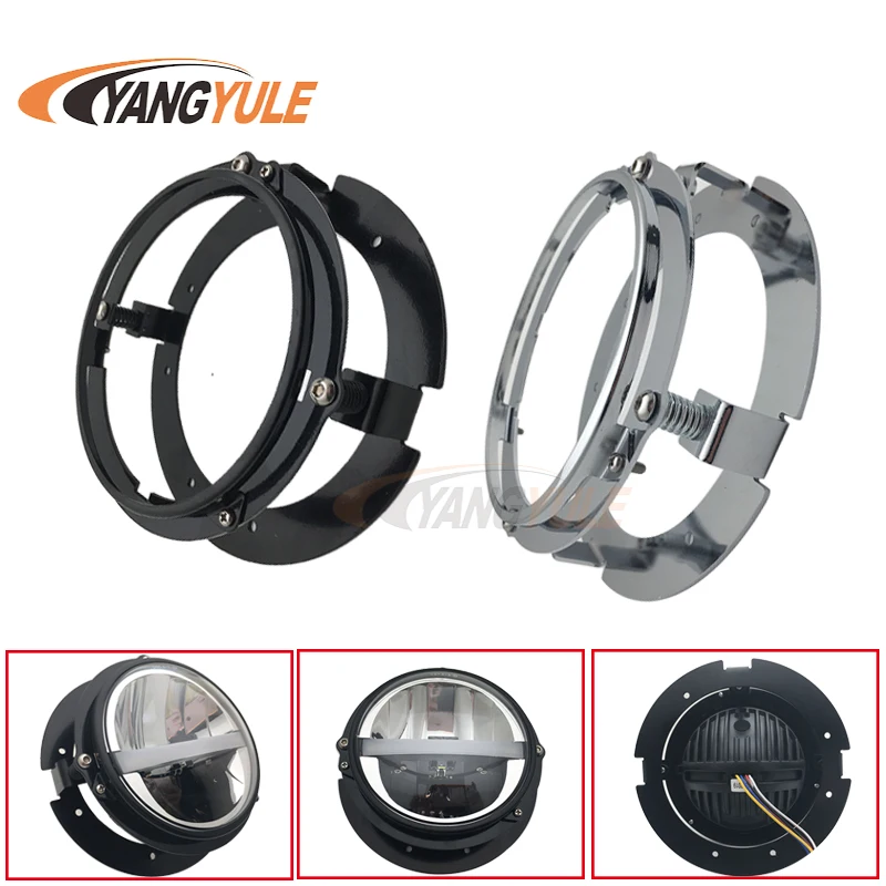 5 75 дюймовая светодиодная передняя фара s корпус ковша для мотоцикла Davidson дюймов