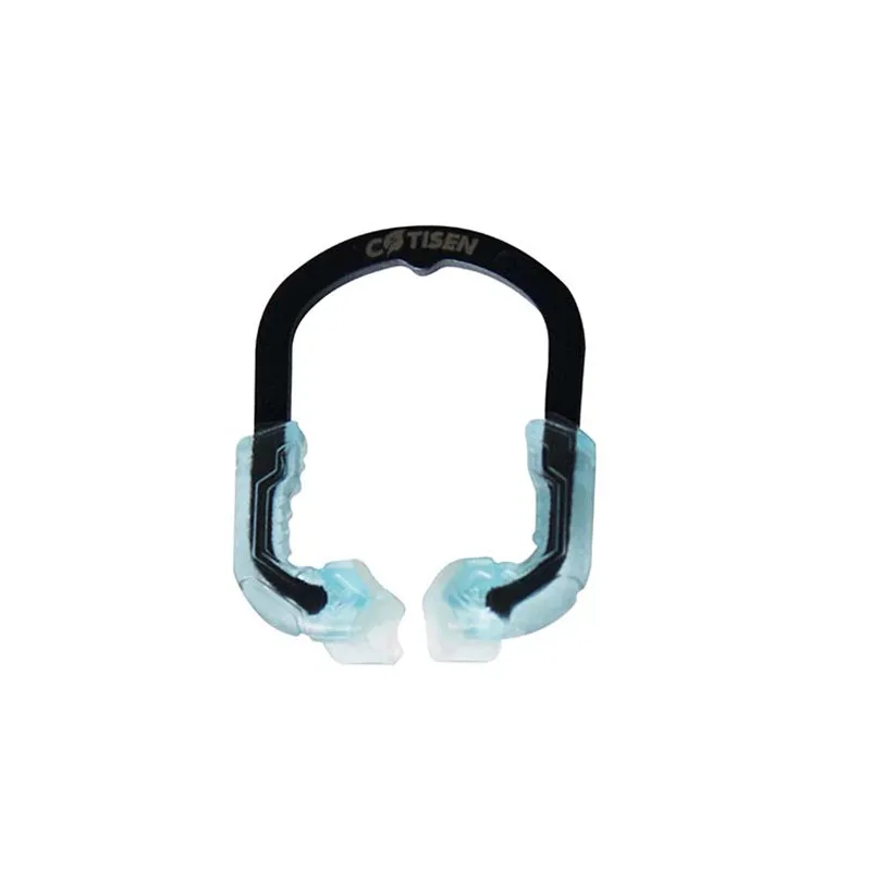 

1Pis Dental U Shaped Alloy Matrix Ring Plastic Clamping With High-Elastic Blue Medium