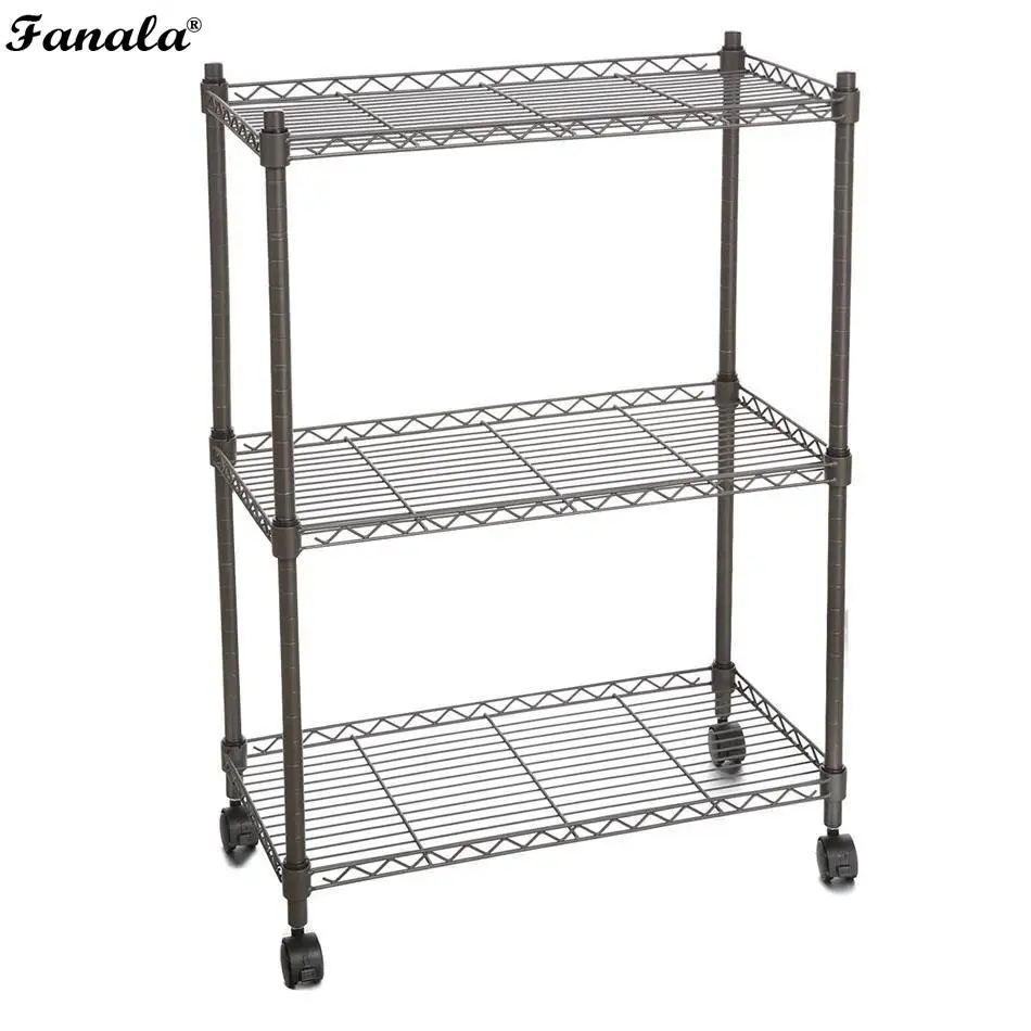 3 х уровневый Бытовая полка органайзер книжная настольная Корзина держатель