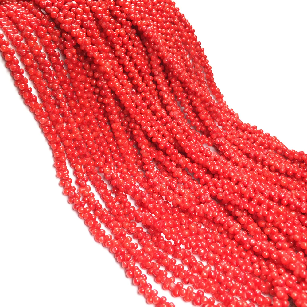 2020 Новые горячие продажи ювелирные изделия 8-образные красные коралловые Бусины