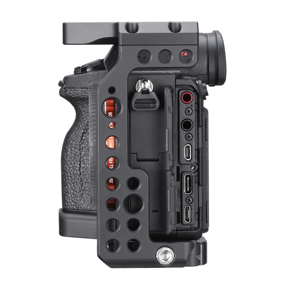 Vijim CA-02 клетка для камеры для sony A7R4 Ручка Рукоятка камера установка 1/4 резьбовое отверстие Расширение аксессуаров