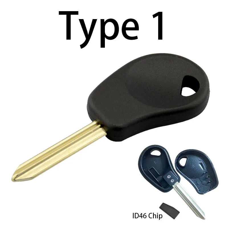 Type 1 OkeyTech для Citroen Berlingo Elysee Picasso Xsara C4 C3 C5 транспондер ID46 7936 чип SX9 автомобильные ключи корпус Fob чехол Крышка - Количество кнопок: Type 1