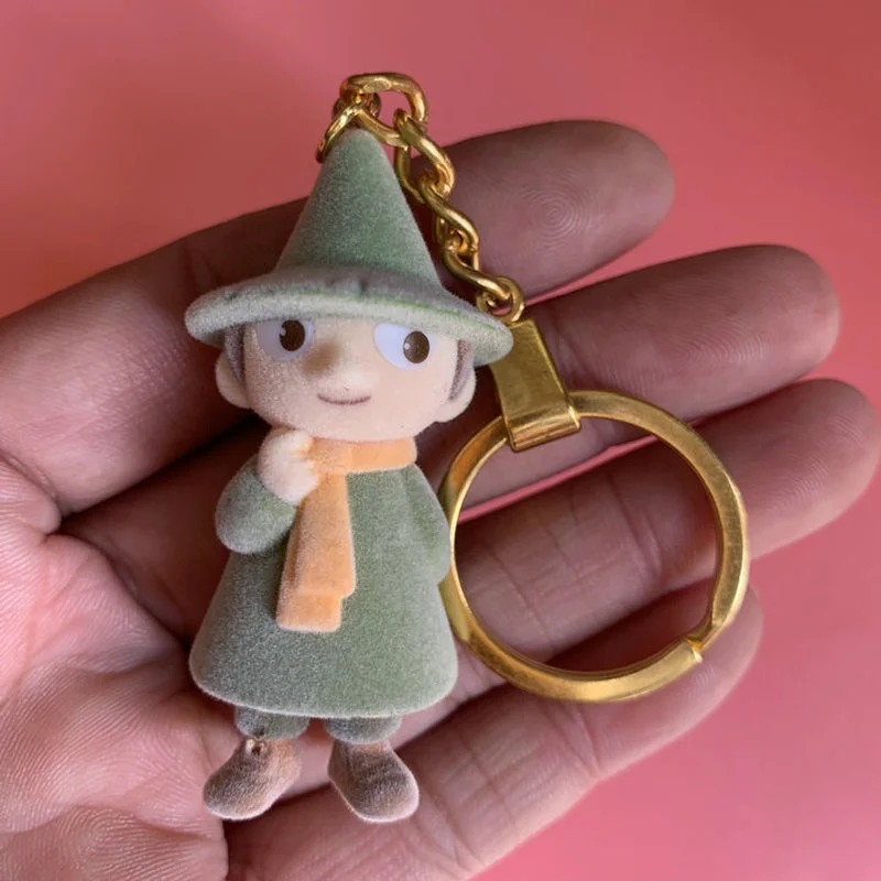 Японские объемные мумины замшевая кукла серия moomintrolsnufkin маленький мой орнамент
