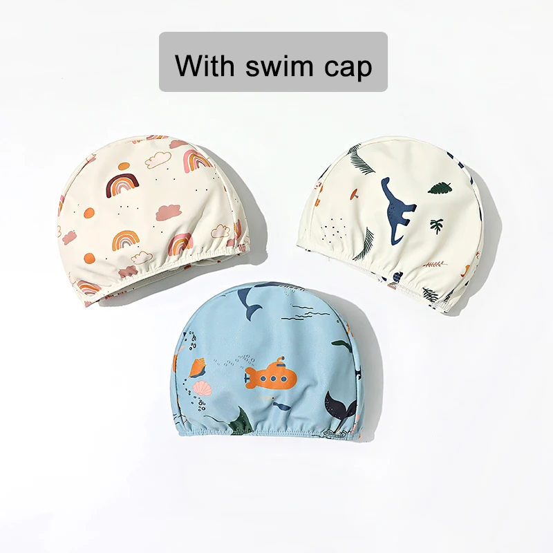 Купальник для мальчиков и девочек бикини малышей цельные купальники с длинным