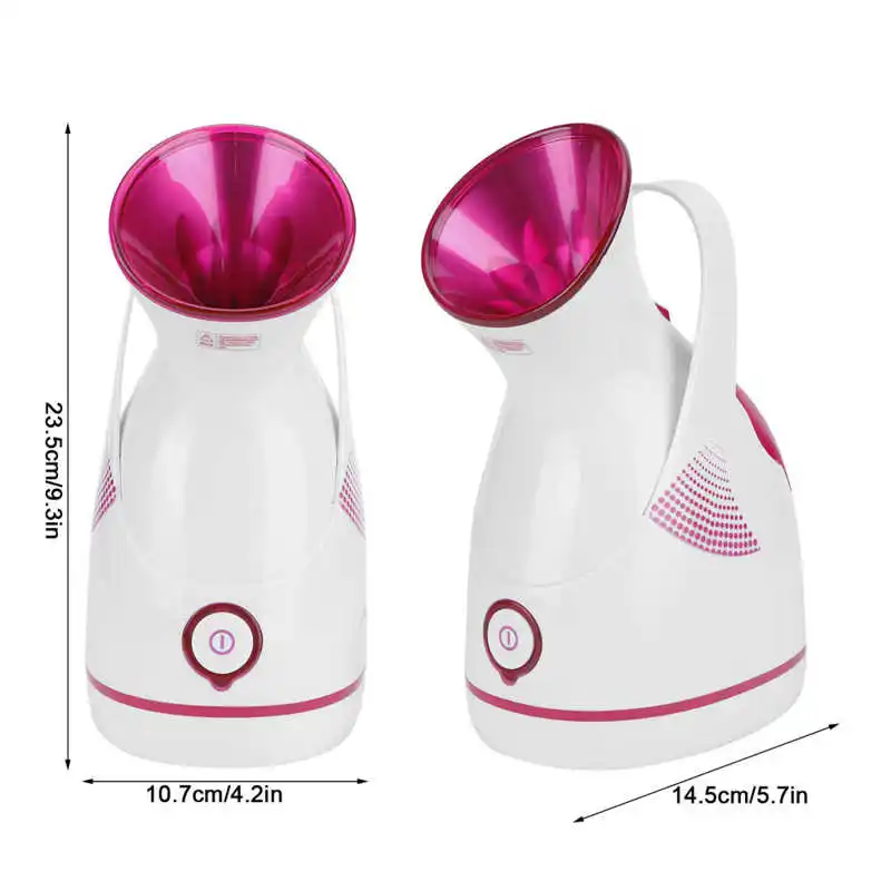 

High Quality Professional Negative Ion Mist Face Steamer Portable Cosmetic Instrument Face Steaming Devices EU 220-240V