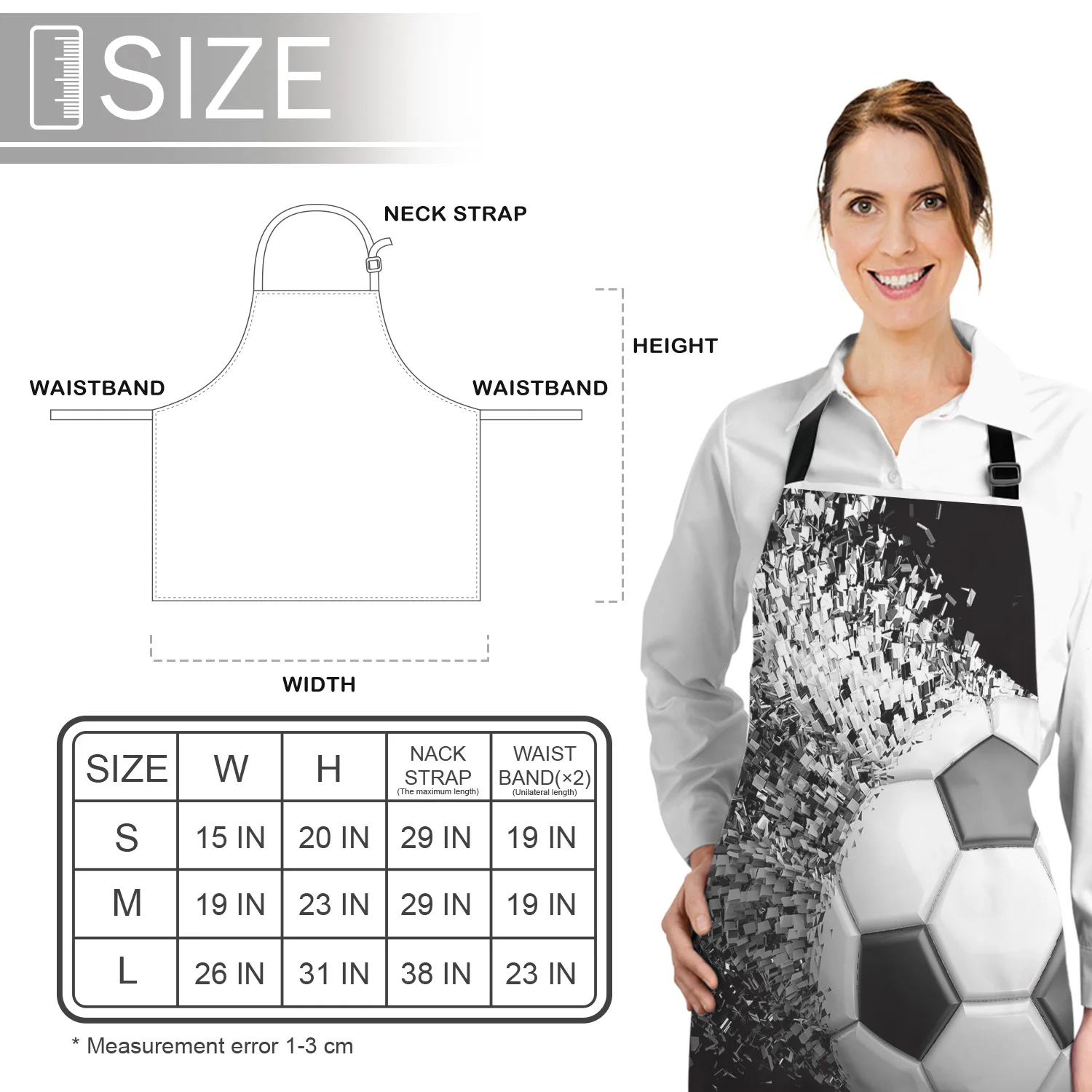 Кухонный Фартук футбольные занавески мячи футбольный дизайн регулируемый