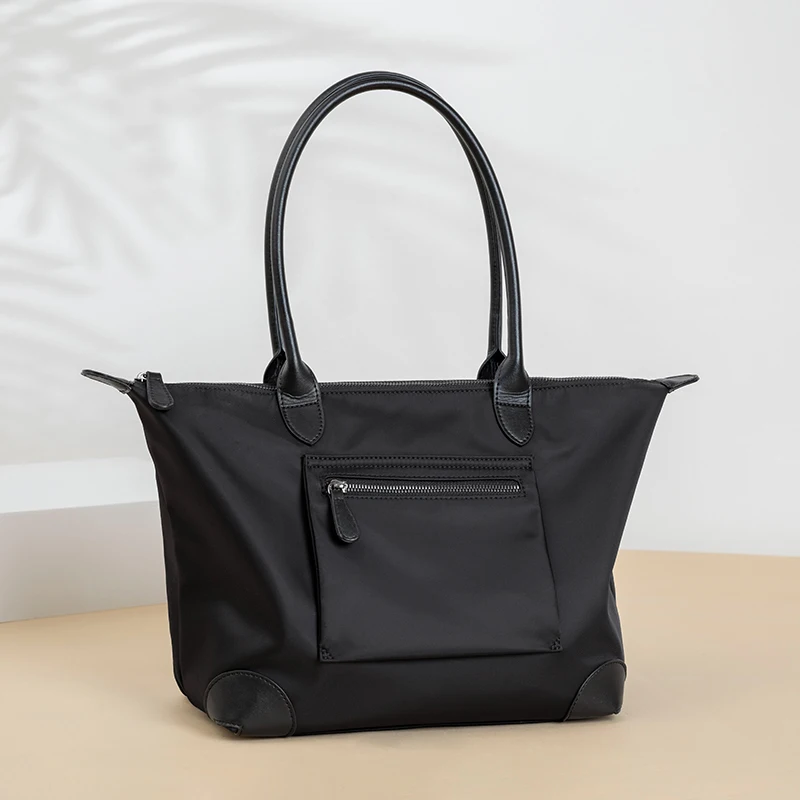 

Shoulder Minimalist Tote Bag Travel Casual Shopping Large Capacity Tote Bag Zipper Laptop Bolsos De Mujer Ladies Bag DE50TT