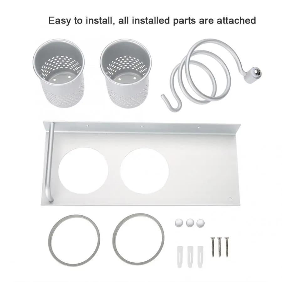 Настенный держатель для сушки волос 1 шт.|Аксессуары укладки| |