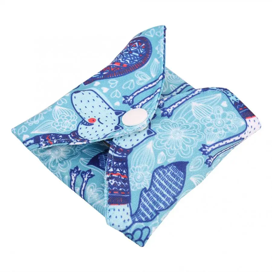 1pc многоразовая ткань из бамбукового древесного угля менструального колодки