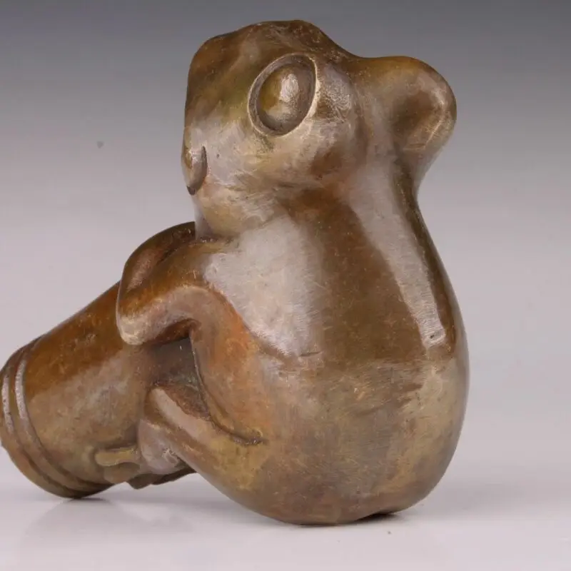 Китайская медная Бронзовая статуя ручной работы с кастингом и тростником | Дом