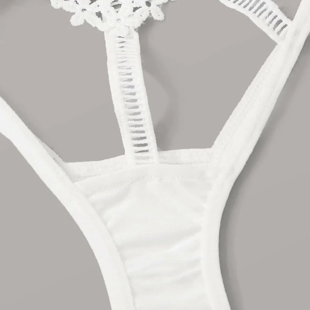

Sexy Lingerie Corset Embroidery Erotic Babydoll Underwear Set Sexy Lace Bra Brief Porno Set Lenceria Femme Ensemble Lingerie
